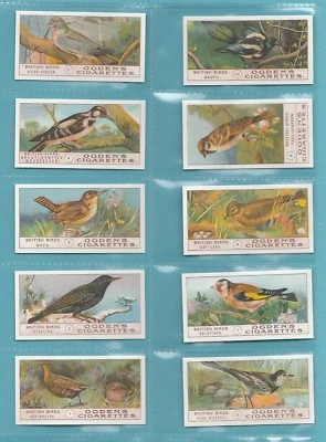 BIRDS  -  C.C.S. REPROS (OF OGDEN'S)  -  SET  OF  50  BRITISH  BIRDS  CARDS - Image 1 of 4