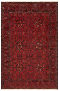 Afghan Handwoven Oriental Rug 188x124 cm-Top Condition,Oriental,Carpet,Rug,Red - Picture 1 of 12