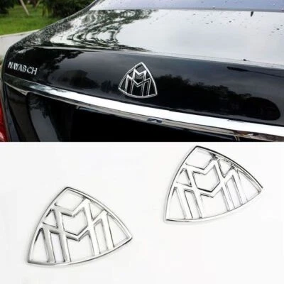 Für Mercedes-Benz MAYBACH Embleme Ornamente hinten Seite logo GLS S Sticking ABS - Bild 1 von 4