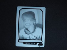 2013 Topps Star Wars Galactic Files Ellorrs Madak Cantina Printing Plate #1/1