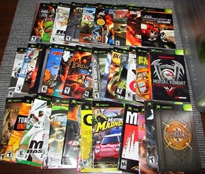 Lot of 50 Microsoft Original Xbox Instruction Manuals Fast Shipping - Picture 1 of 7