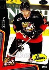 2005-06 Owen Sound Attack #23 Justin Allen