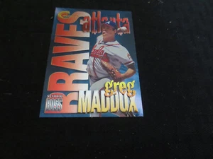 1997 Circa Super Boss #11 Greg Maddux Braves - Picture 1 of 2