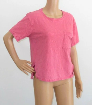 J. Camiseta Crew Madewell Retro Bolsillo Manga Corta Top Calce Relajado XS USADA EN EXCELENTE ESTADO Foto 1 de 4