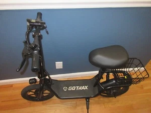 lightly used gotrax flex black electric scooter - Picture 1 of 8