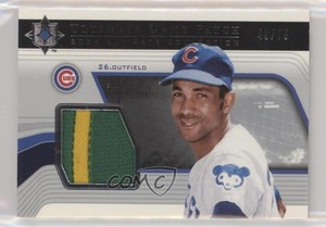 2004 Upper Deck Ultimate Collection Game /75 Billy Williams #GP-WI Patch HOF