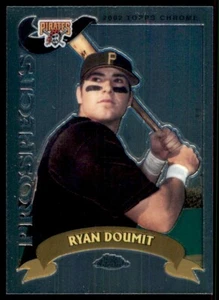 2002 Topps Traded & Rookies #T199 Ryan Doumit Rookie Chrome - Picture 1 of 2