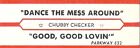 Jukebox Titelstreifen - Chubby Checker: ""Dance The Mess Around"" - von '61