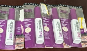 4PK Maybelline The Falsies Overnight Conditioning Lash Mask #190 FREE SHIPPING - Picture 1 of 3