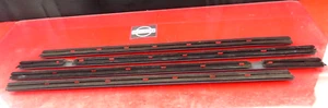 02 03 04 05 06 NISSAN ALTIMA INTERIOR DOOR PANEL WINDOW SEAL SWEEP SET OEM X4 - Foto 1 di 6