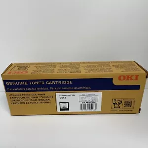 Okidata OKI C612 Toner Cartridge Black 46507504 - Picture 1 of 2