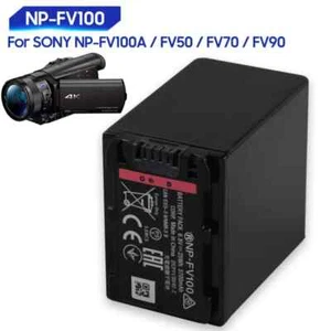 Batería para SONY PJ580E AX700 PJ760E PJ790E PJ600E CX290 XR550E NP-FV100 FV70/90 - Imagen 1 de 6