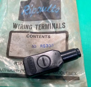 Cubierta de bota de goma terminal de batería negativa Ripaults RS303 - Imagen 1 de 1