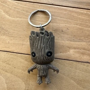 Groot Keychain Marvel Rubber 2.5 Inches Stocking Stuffer Gift - Picture 1 of 5