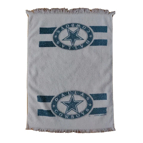 Dallas Cowboys Vintage Rally Towel  Game Souvenir 1990's  24" x 16" Made in USA Cover