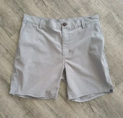 Pantalones Cortos de Golf Hobie Performance Para Hombre 32 Gris Patinador Absorbente Elastizados Comodidad Foto 1 de 4