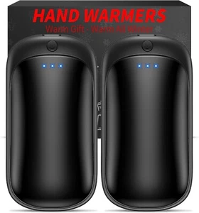 2 Pack Hand Warmers Rechargeable Portable Electric Hand Warmers Reusable USB 2 - Picture 1 of 7