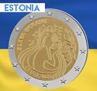 ESTONIA  COIN 2 EURO 2022 UNC SLAVA UKRAINI GLORY TO UKRAINE AGAINST WAR