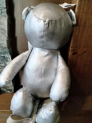Mochila de felpa Gap niños niñas oso mochila bolso peluche plateado metálico  Foto 1 de 4