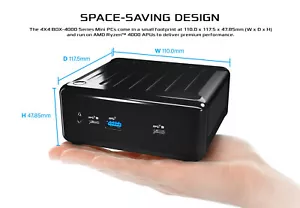 ASRock BOX Nano PC AMD RYZEN 7 4800U 32GB 1TB SSD WLAN USB3 HDMI Windows 10 - Bild 1 von 4
