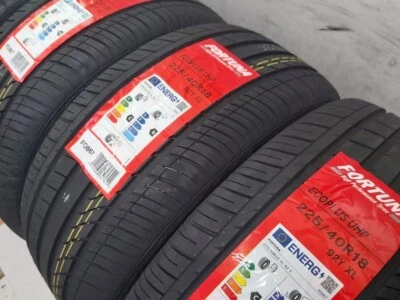 4 GOMME 225/40 R18 92Y XL FORTUNA ECOPLUS HP PREZZO x 4 PNEUMATICI NUOVI DOT2025 - Imagen 1 de 4