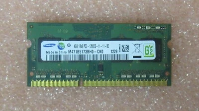 Samsung M471B5173BH0-CK0 4GB DDR3-1600MHz PC3-12800S CL11 204-Pin PC Memory - Image 1 of 4