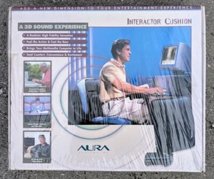 Vintage 1995 Aura Interactor Cushion 3D Sound Experience New Old Stock NOS - Picture 1 of 7