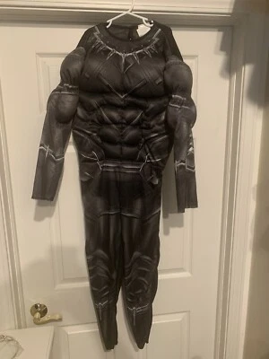 Disfraz de Pantera Negra Rubí Guerra Civil Niño Grande 10-12 Body Foto 1 de 3