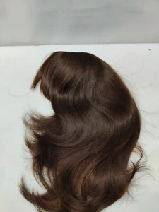 HAIRCUBE Brązowe peruki dla kobiet, Syntetyczne kręcone -niekompletne - Zdjęcie 1 z 6