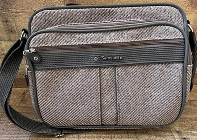 Samsonite Profile Carry On Luggage Messenger Shoulder Bag Vintage Excellent - Image 1 of 4