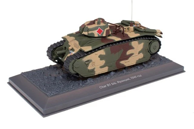 De Agostini 1/43 Char B1 Tank French Army - Image 1 of 1