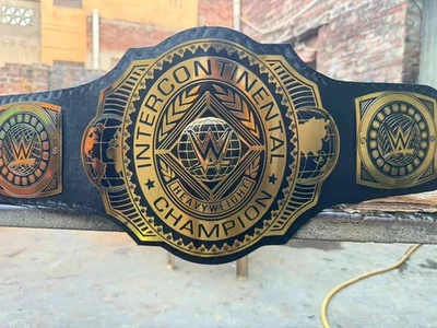 NUEVO Cinturón Réplica Campeonato de Lucha de Peso Pesado Intercontinental Talla Adulto Foto 1 de 4