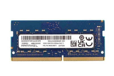 Ramaxel 16GB 1Rx8 PC4-3200AA-SA2-11 Laptop Memory P/N: 5M30V06972 Tested Working - Image 1 of 2