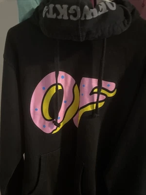 Odd Future Tyler the Creator Blue Donut Hoodie Vintage - Image 1 of 2