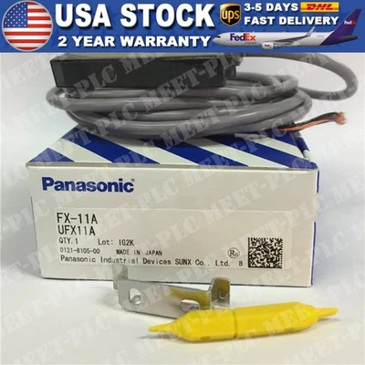 NEW PANASONIC SUNX FX-11A Fiber Optic Sensor - Image 1 of 4