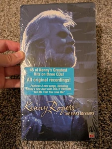 Time Life Kenny Rogers The First 50 Years New Sealed OOP 3 CDs Dolly Parton - Foto 1 di 4