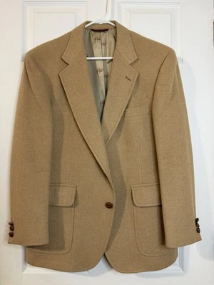 Jos. A. Bank Men's Sport Coat Blazer Jacket 100% Camel Hair, Tan Size 40R - Image 1 of 4