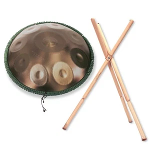 Patera Handpan HPDM-5 D-Amara Acero Inoxidable con Soporte Handpan - Imagen 1 de 9