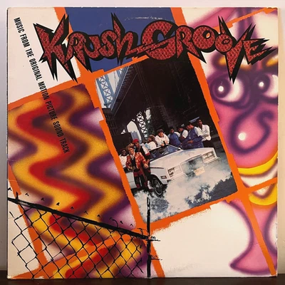 KRUSH GROOVE Movie Soundtrack (1985) - 12" Vinyl Record LP - EX - Image 1 of 3