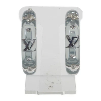 Pendientes LOUIS VUITTON Chispas M02817 Pendientes Aro Resina Strass Azul Foto 1 de 4