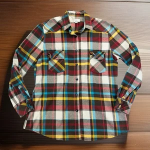 Matchstick Flannel Shirt XL Chest 46 Womens Mid Weight Flannel Unique Find - Picture 1 of 12