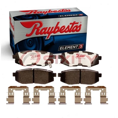 Juego de pastillas de freno de disco trasero Raybestos Element3 para Toyota 86 2017-2020 ki de frenos Foto 1 de 4