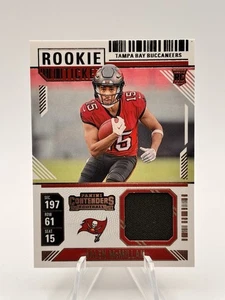 2024 Panini Contenders Jalen McMillan RC Rookie Ticket Mem #RTS-JMN - Picture 1 of 2