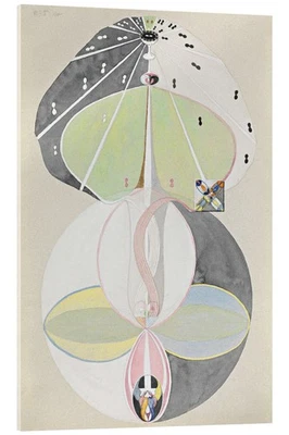 Acrylglasbild Baum des Wissens, Nr. 5 - Hilma af Klint - Bild 1 von 4