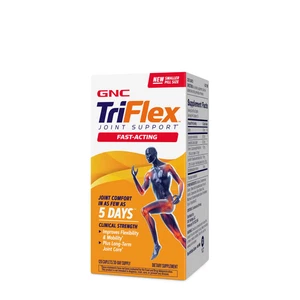 GNC TriFlex Joint Support Fast-Acting Cartilage Healthy Comfort 120 Caplets NEW - Picture 1 of 2