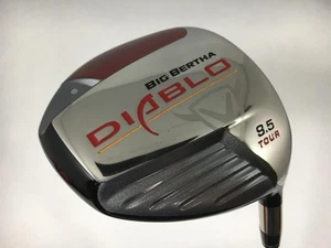 Callaway BIG BERTHA DIABLO TOUR 2009 Driver 9.5 FUBUKI 63 (S) #627 Golf Clubs - Picture 1 of 3