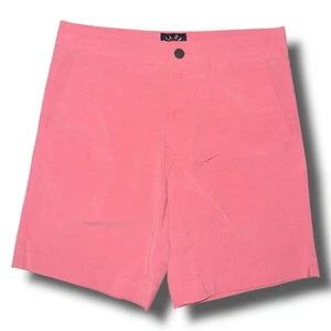 FAHERTY Shorts Men 30 All Day 8.5” Hybrid Chino Drawstring Zipper Pocket Stretch - Imagen 1 de 3