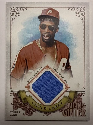 2021 Allen & Ginter Uncle Larry Relic AGA-UL - Image 1 of 4