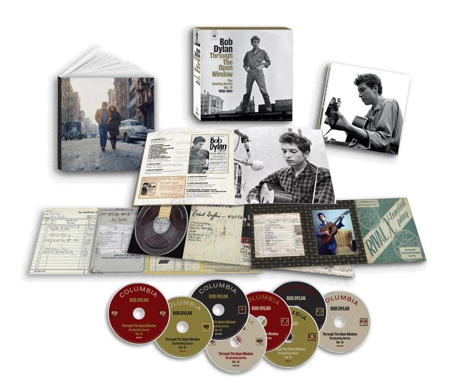BOB DYLAN BOOTLEG SERIES VOL. 18: THROUGH THE OPEN WINDOW, 1956-1963 [8 CD] NEW - Image 1 of 1