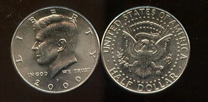 2000-D KENNEDY HALF DOLLAR (RK644) Nice coin - Picture 1 of 1